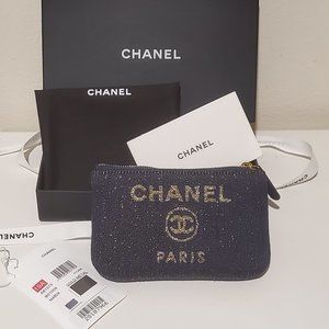 !SOLD! CHANEL TWEED MINI POUCH